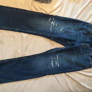 Mens old navy slim dark blue jeans